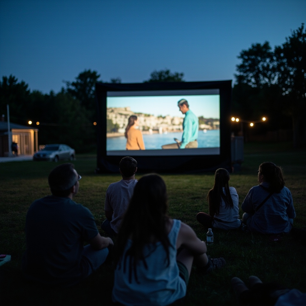 Letní kino na Laguně