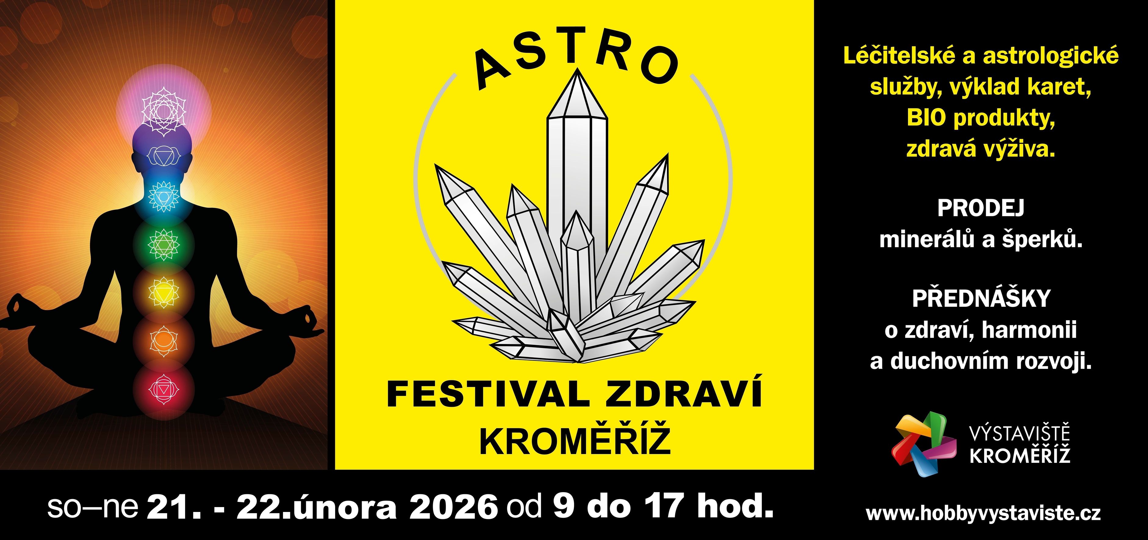 FESTIVAL ZDRAVÍ, 21.-22.2.2026 - Výstaviště KROMĚŘÍŽ