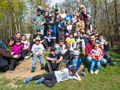 Zlatá horečka dorazila do Přerova. Děti hledaly poklad – a našly radost