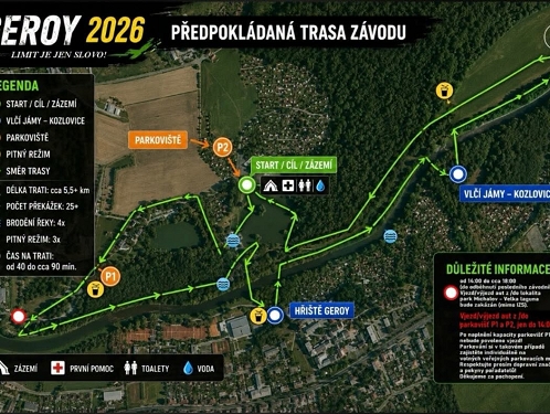 Jubilejní 10. ročník GEROY je tady. Přerov o víkendu znovu ovládnou překážky, bahno a stovky odhodlaných závodníků