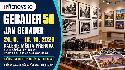 GEBAUER 50 - výstava tvorby přerovského fotografa