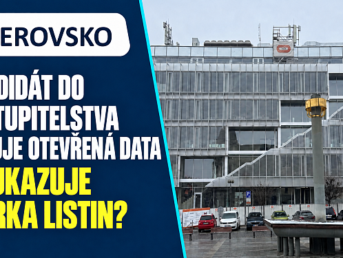 Kandidát do přerovského zastupitelstva slibuje otevřená data. Organizace, jejíž správní radě předsedá, má ve Sbírce listin poslední výroční zprávu za rok 2014