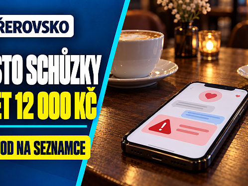 Místo schůzky přišel účet. Muž z Přerovska poslal „Natálii“ 12 tisíc korun