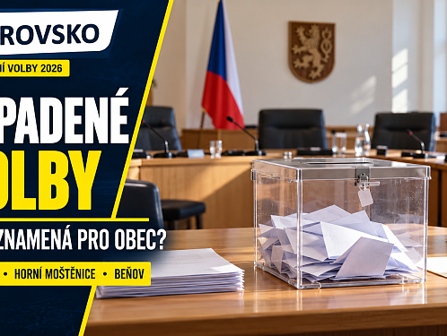 Napadené volby nejsou jen problémem velkých měst. Co v takové situaci čeká menší obec?
