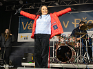Přerov - Heidi & Heidiband rozzářili náměstí TGM. Vánoční koncert plný hitů, vzpomínek i emocí