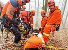 Moravský kras - Záchranářská výzva? Výcvik prověřil hasiče v jeskyních i na skalách