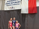 Přerov - Lesk a boj na MČR v Ostravě: Přerovské moderní gymnastky zakončily sezónu s grácií