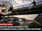 Olomoucko - Nebezpečná „zábava“ na D35. Z mostu létaly kameny na projíždějící auta