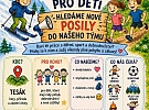 Lyžařská škola Tesák hledá nové posily. Víkendy plné sportu, dětí a zážitků čekají právě na vás