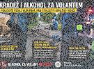 Noční návštěva kanceláří, opilý cyklista i řidič. Policisté na Přerovsku řešili krádež i alkohol za volantem
